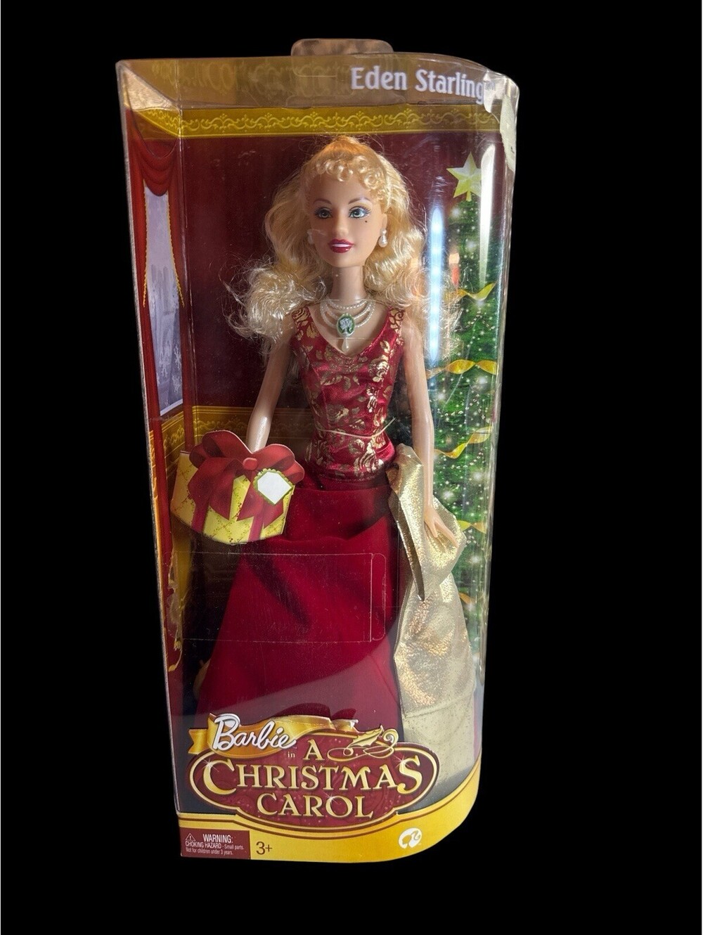 Barbie A Christmas Carol Eden Starling Doll 2008 Mattel NEW Sealed Box